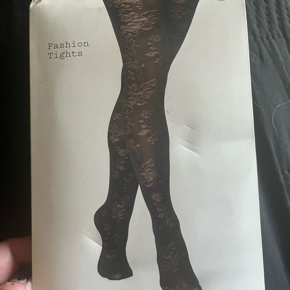 Fashion flower tights